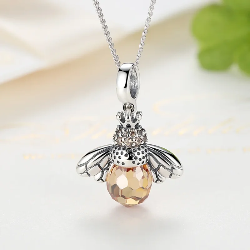(kép) PANDORA típusú méh függő charm - SCC035 - Megtekintés 3