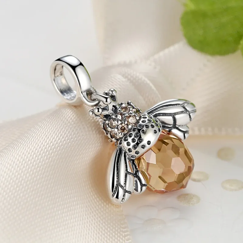 (kép) PANDORA típusú méh függő charm - SCC035 - Megtekintés 5