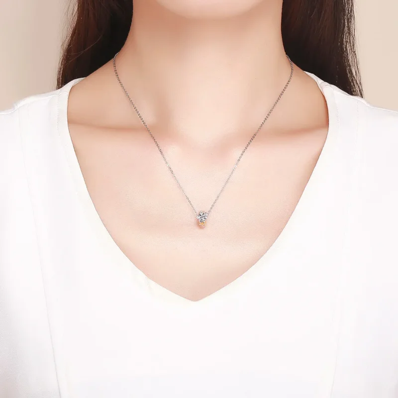 (kép) PANDORA típusú méh spacer charm - SCC1102 - Megtekintés 3