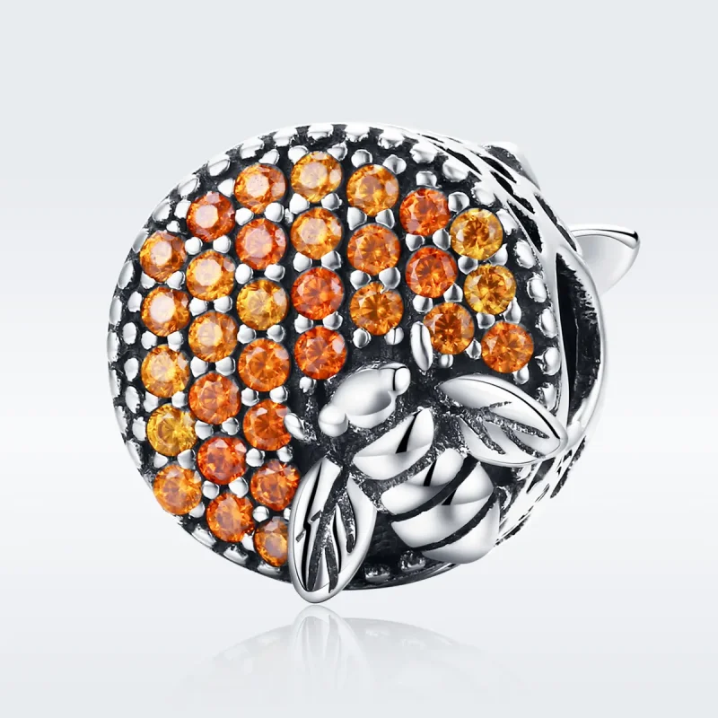(kép) PANDORA típusú méh-ház charm - SCC654 - Megtekintés 2