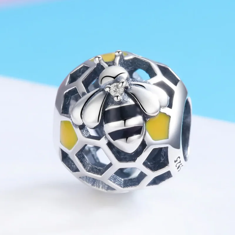 (kép) PANDORA típusú méhkaptár charm - SCC779 - Megtekintés 2