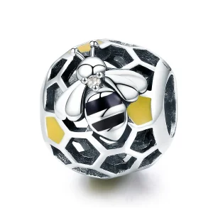 (kép) PANDORA típusú méhkaptár charm - SCC779