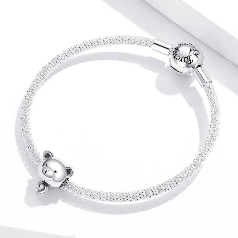 (kép) PANDORA típusú micimackó charm - SCC1502 - Megtekintés 3