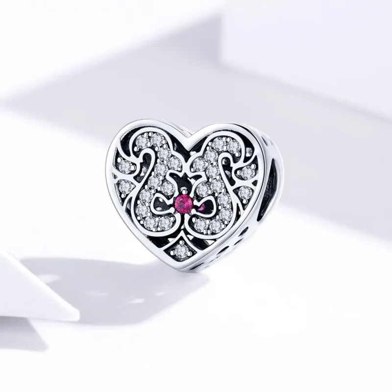 (kép) PANDORA típusú mindig a szívemben charm - SCC1415 - Megtekintés 2