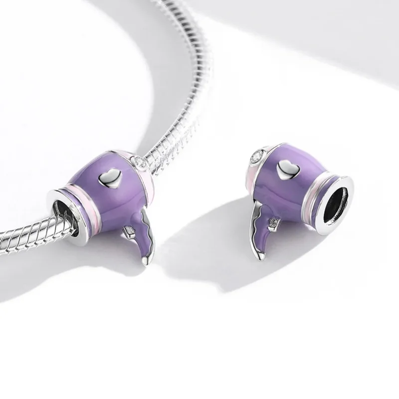 (kép) PANDORA típusú mini hajszárító charm - SCC1865 - Megtekintés 3