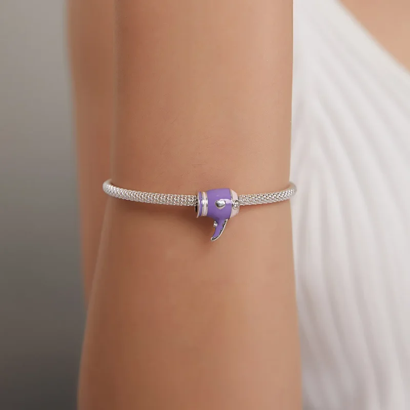 (kép) PANDORA típusú mini hajszárító charm - SCC1865 - Megtekintés 5