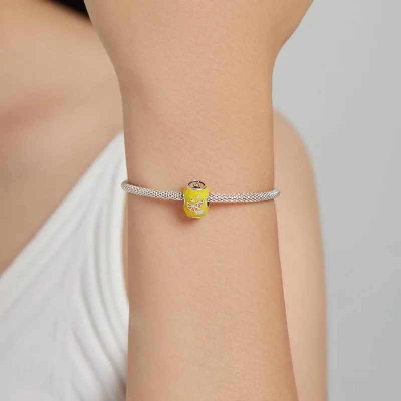 (kép) PANDORA típusú Mini narancslé Charm - SCC1948 - Megtekintés 5