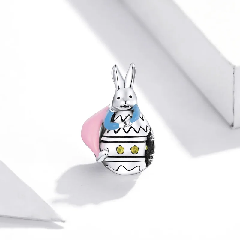 (kép) PANDORA típusú miss nyúl charm - SCC1754 - Megtekintés 2