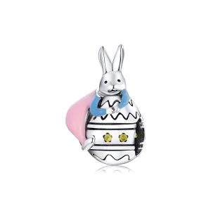(kép) PANDORA típusú miss nyúl charm - SCC1754