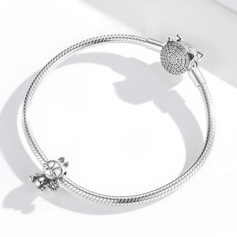 (kép) PANDORA típusú mókusfiú charm - SCC1868 - Megtekintés 4