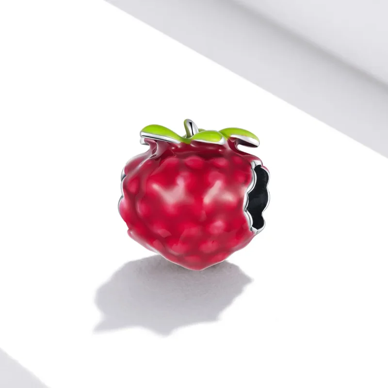 (kép) PANDORA típusú Málna Charm - BSC487 - Megtekintés 2