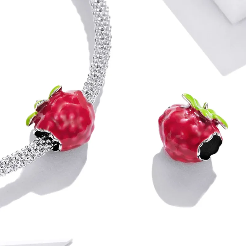 (kép) PANDORA típusú Málna Charm - BSC487 - Megtekintés 4