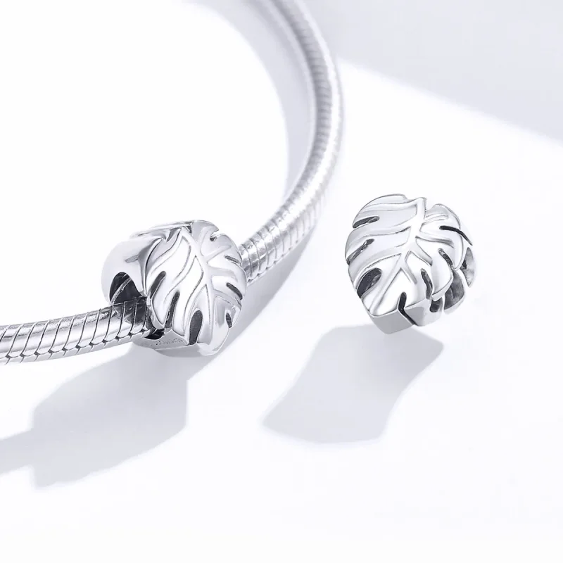 (kép) PANDORA típusú monstera charm - BSC141 - Megtekintés 4