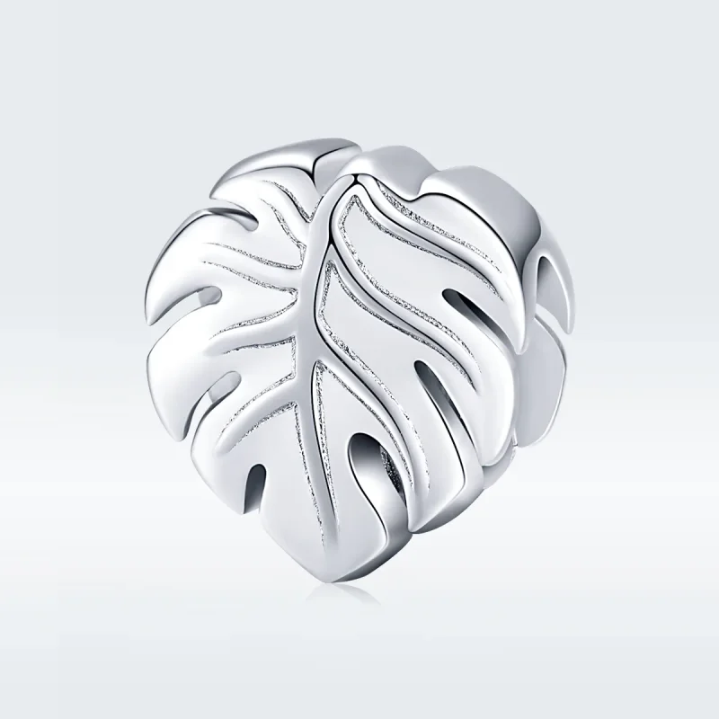 (kép) PANDORA típusú monstera charm - BSC141 - Megtekintés 5