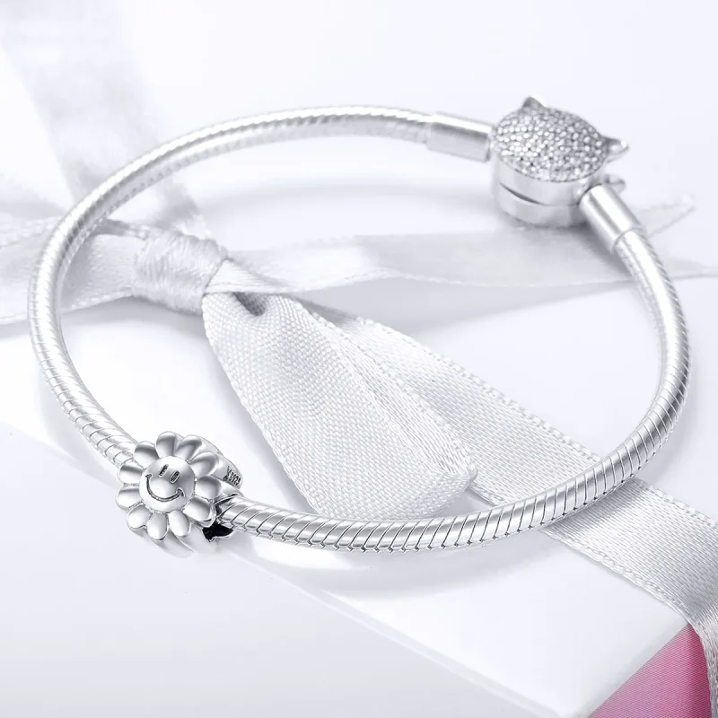 (kép) PANDORA típusú mosolygó nap charm - SCC901 - Megtekintés 3