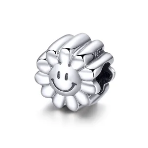 (kép) PANDORA típusú mosolygó nap charm - SCC901