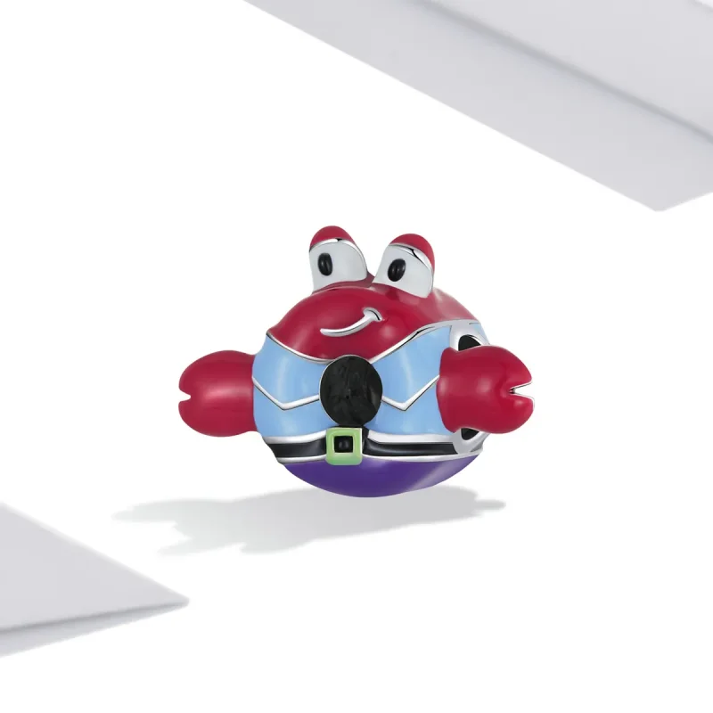 (kép) PANDORA típusú Mr. Rákfánk Charm - SCC2170 - Megtekintés 2