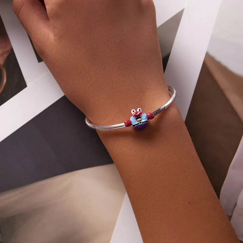 (kép) PANDORA típusú Mr. Rákfánk Charm - SCC2170 - Megtekintés 5