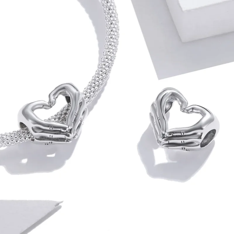 (kép) PANDORA típusú Mutasd a szerelmet Charm - BSC498 - Megtekintés 4