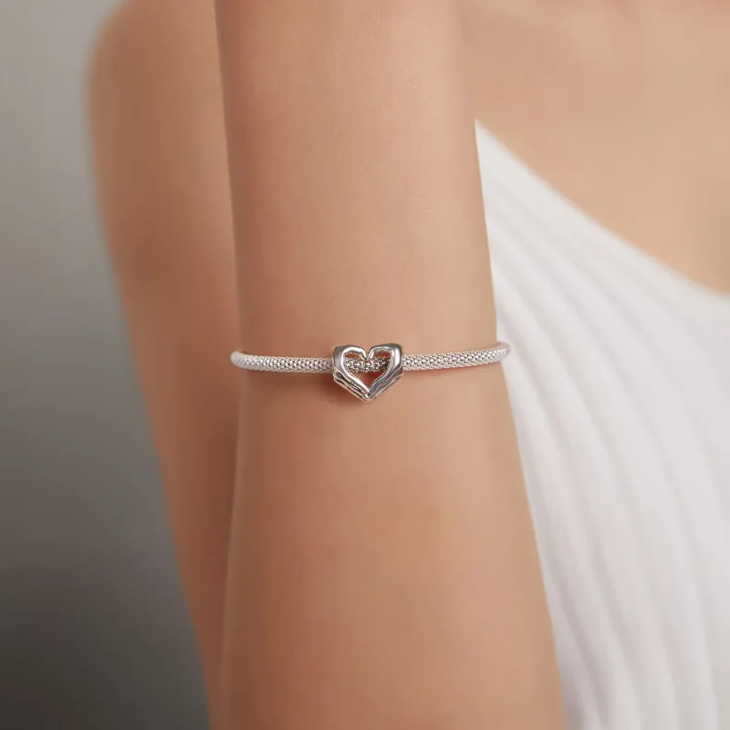 (kép) PANDORA típusú Mutasd a szerelmet Charm - BSC498 - Megtekintés 5