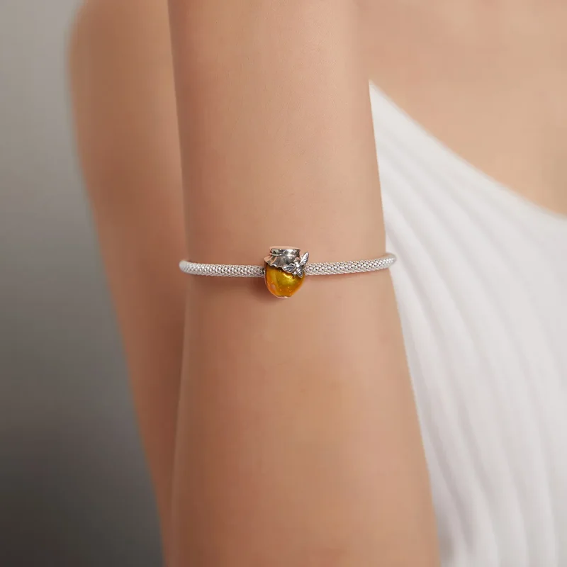 (kép) PANDORA típusú Mézes fazék Charm - SCC1914 - Megtekintés 5