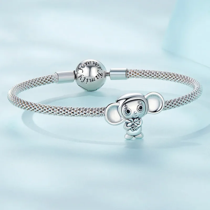 (kép) PANDORA típusú Nagy fülű majom Charm - SCC2387 - Megtekintés 5