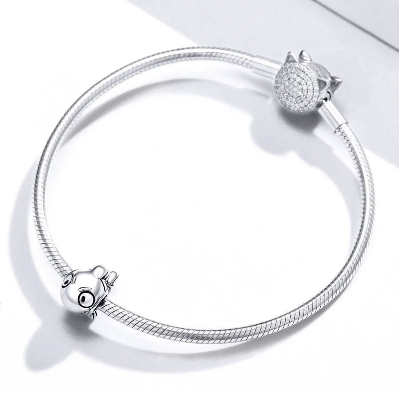 (kép) PANDORA típusú nagy szemű hal charm - SCC1477 - Megtekintés 3