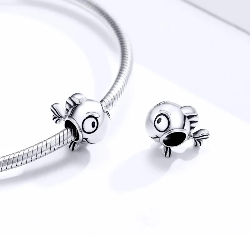 (kép) PANDORA típusú nagy szemű hal charm - SCC1477 - Megtekintés 4