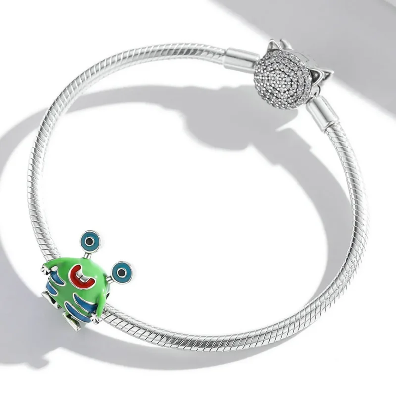 (kép) PANDORA típusú Nagy szemű szörnyeteg Charm - SCC2056 - Megtekintés 3