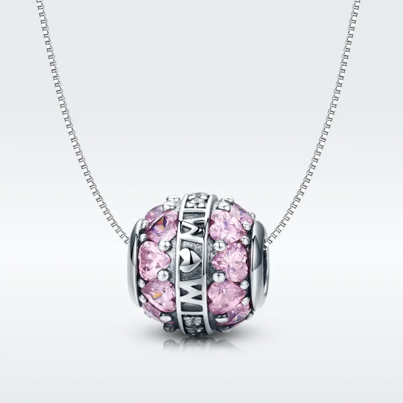 (kép) PANDORA típusú nagy szerelem charm - SCC580 - Megtekintés 2