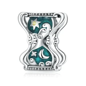 (kép) PANDORA típusú Nap és Hold homokóra Charm - SCC2265