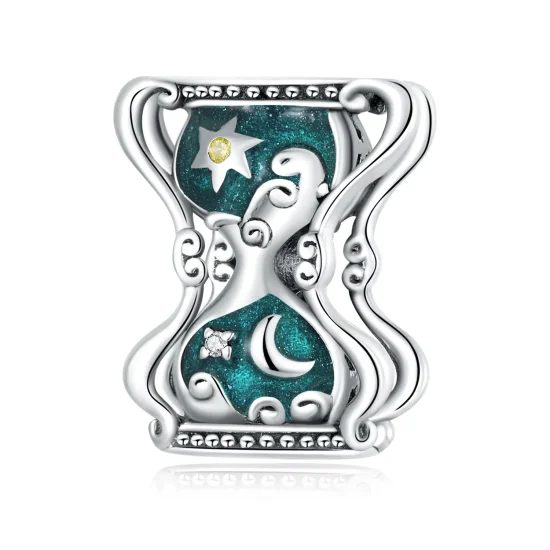 (kép) PANDORA típusú Nap és Hold homokóra Charm - SCC2265