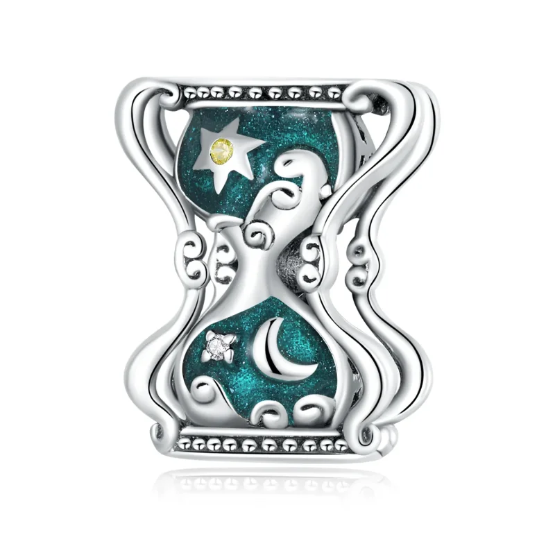 (kép) PANDORA típusú Nap és Hold homokóra Charm - SCC2265