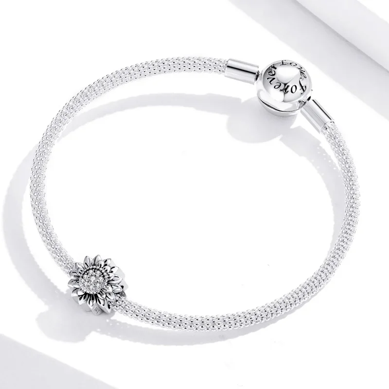 (kép) PANDORA típusú napraforgó charm - SCC1507 - Megtekintés 3