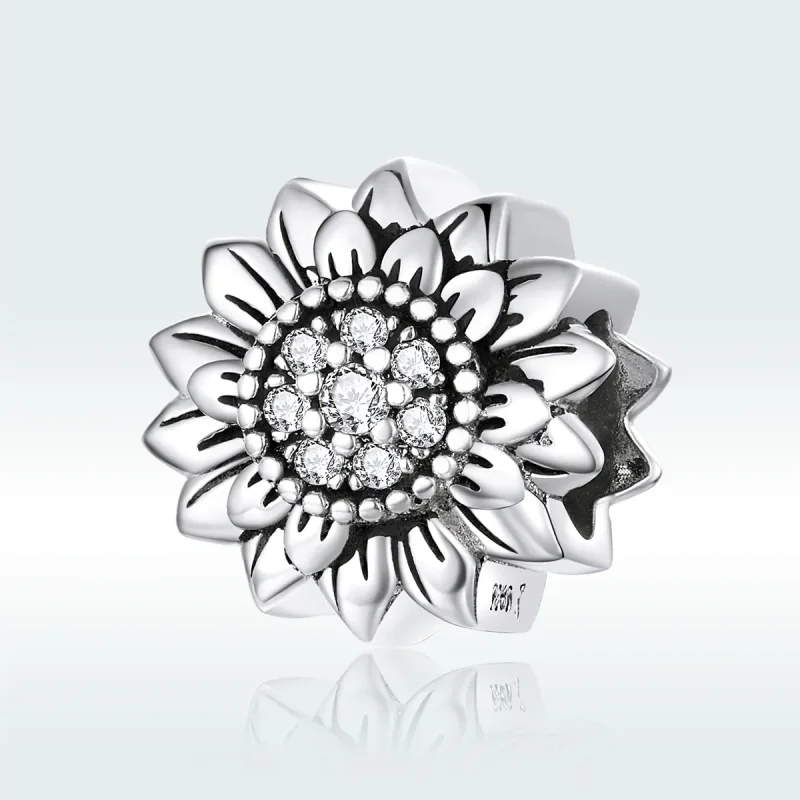 (kép) PANDORA típusú napraforgó charm - SCC1507 - Megtekintés 5