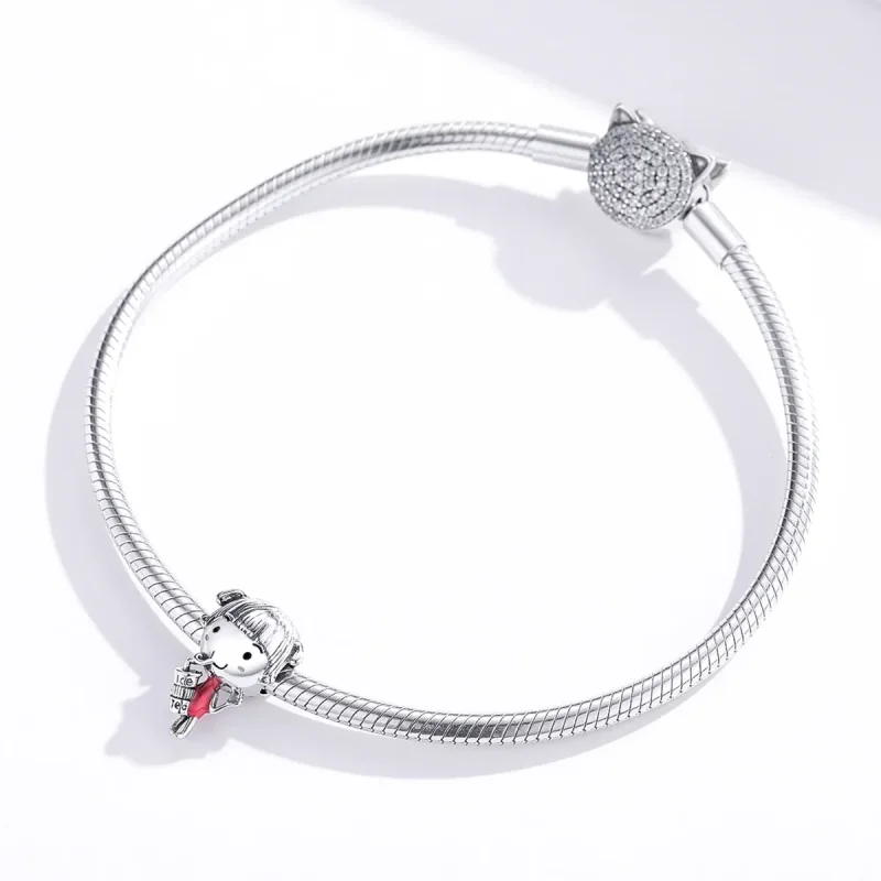 (kép) PANDORA típusú napsugár lány charm - SCC1525 - Megtekintés 3