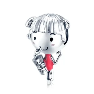 (kép) PANDORA típusú napsugár lány charm - SCC1525
