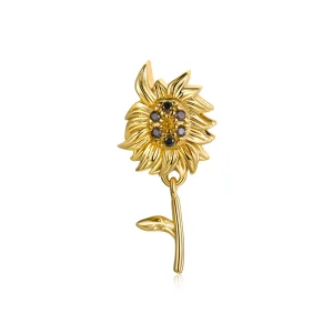 PANDORA típusú Napvirág Charm - BSC425 (kép) PANDORA típusú Napvirág Charm - BSC425