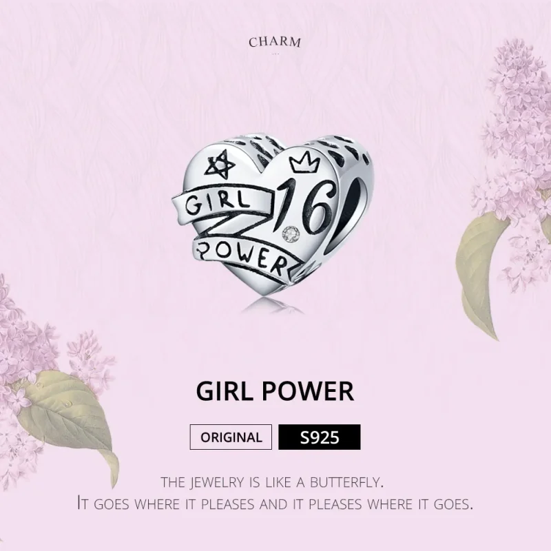 (kép) PANDORA típusú női erő 16 charm - SCC1437 - Megtekintés 6