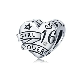 (kép) PANDORA típusú női erő 16 charm - SCC1437