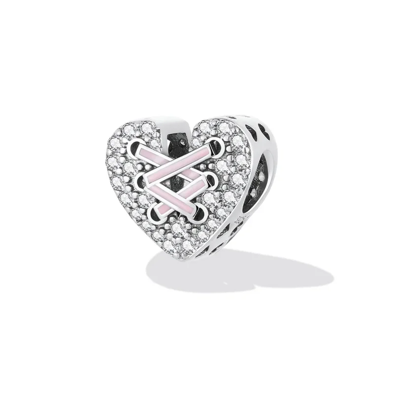 (kép) PANDORA típusú Nyakkendő szerelem Charm - SCC2204 - Megtekintés 2