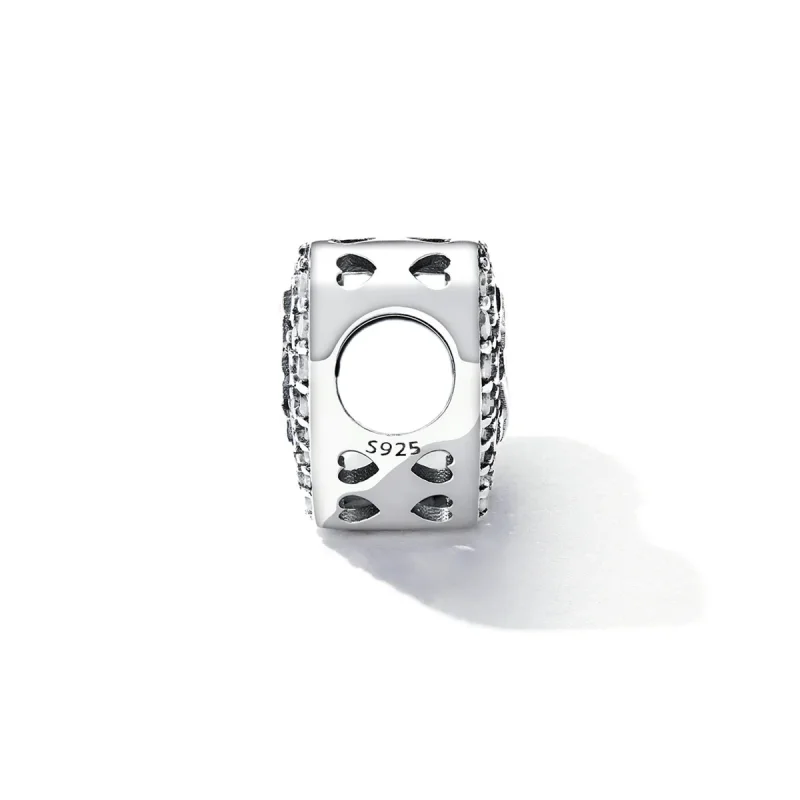 (kép) PANDORA típusú Nyakkendő szerelem Charm - SCC2204 - Megtekintés 3
