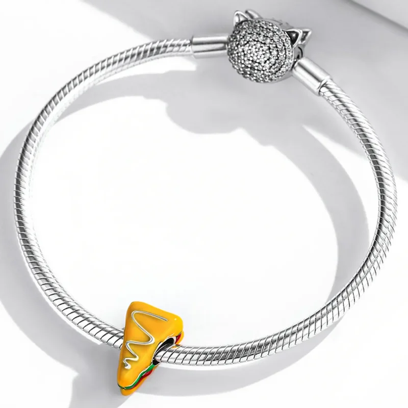 (kép) PANDORA típusú Ínyenc szendvics Charm - SCC2013 - Megtekintés 3