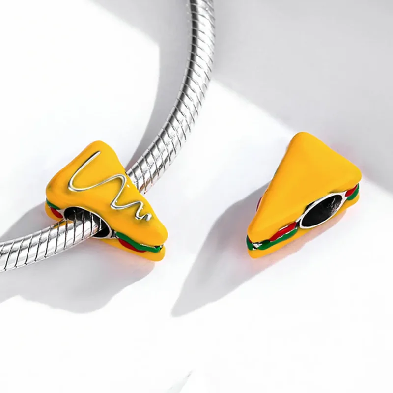 (kép) PANDORA típusú Ínyenc szendvics Charm - SCC2013 - Megtekintés 4