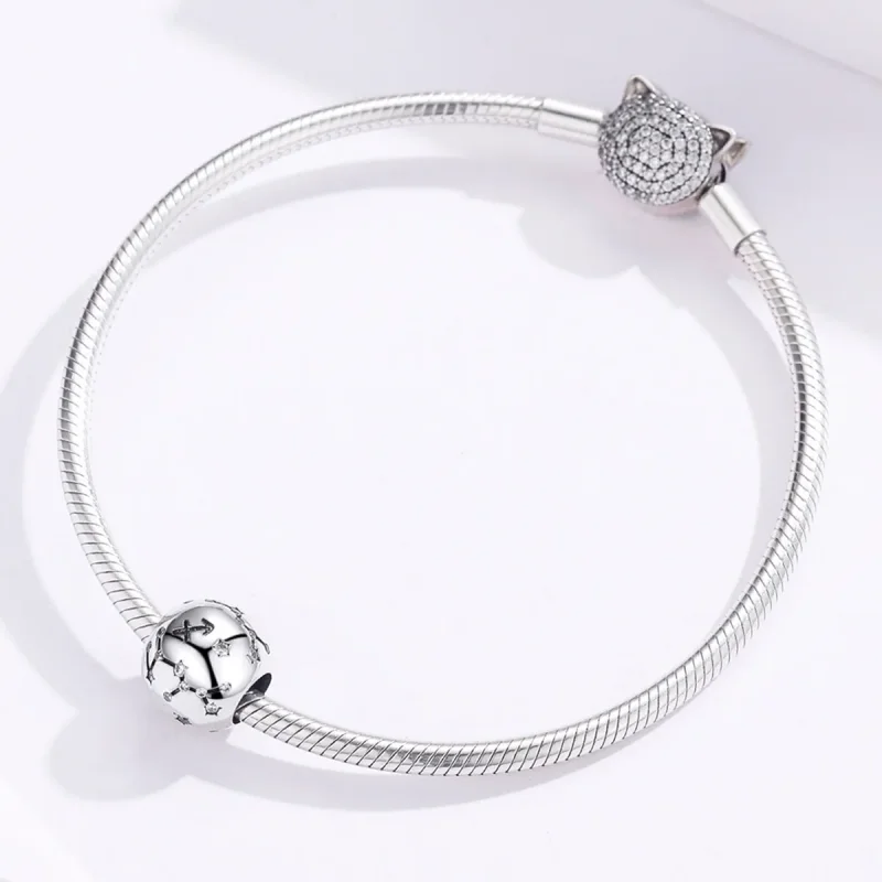 (kép) PANDORA típusú nyilas charm - SCC1218-9 - Megtekintés 3