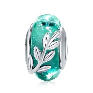 PANDORA típusú nyári ágak charm - SCC863 (kép) PANDORA típusú nyári ágak charm - SCC863