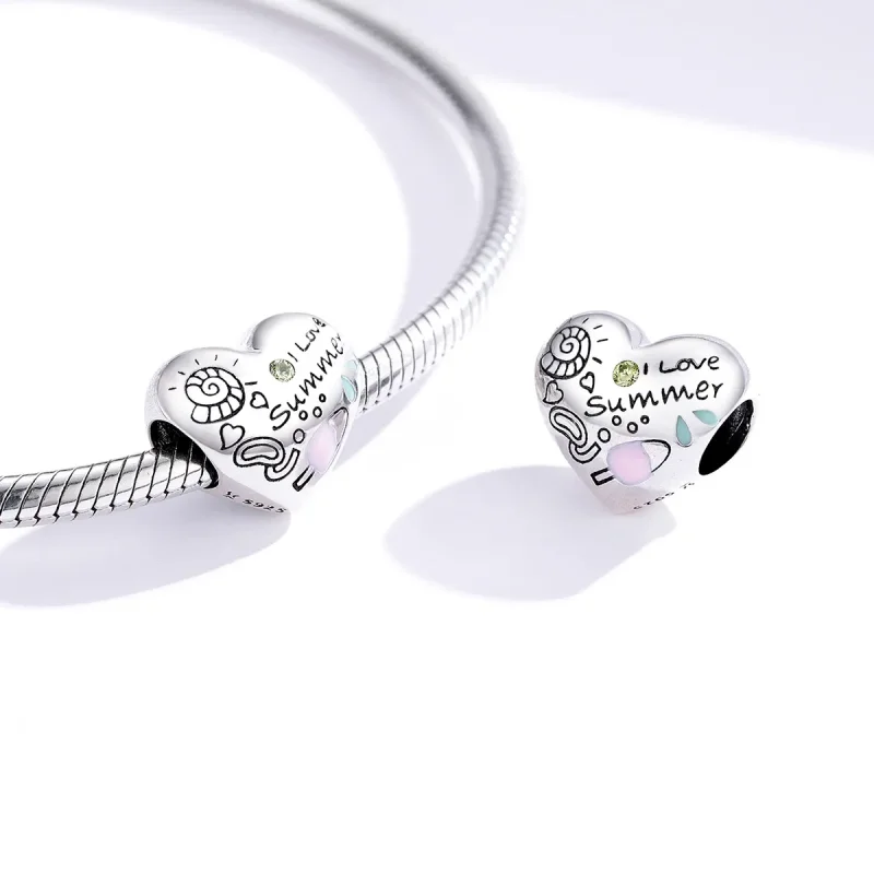(kép) PANDORA típusú nyári graffiti charm - SCC1529 - Megtekintés 4