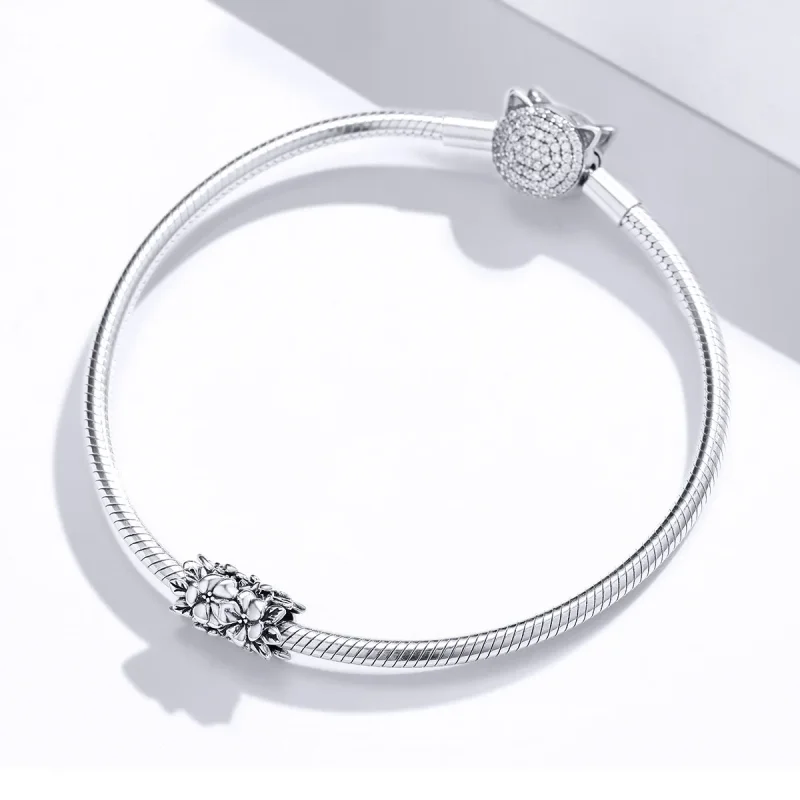 (kép) PANDORA típusú nyári virág charm - SCC1488 - Megtekintés 3