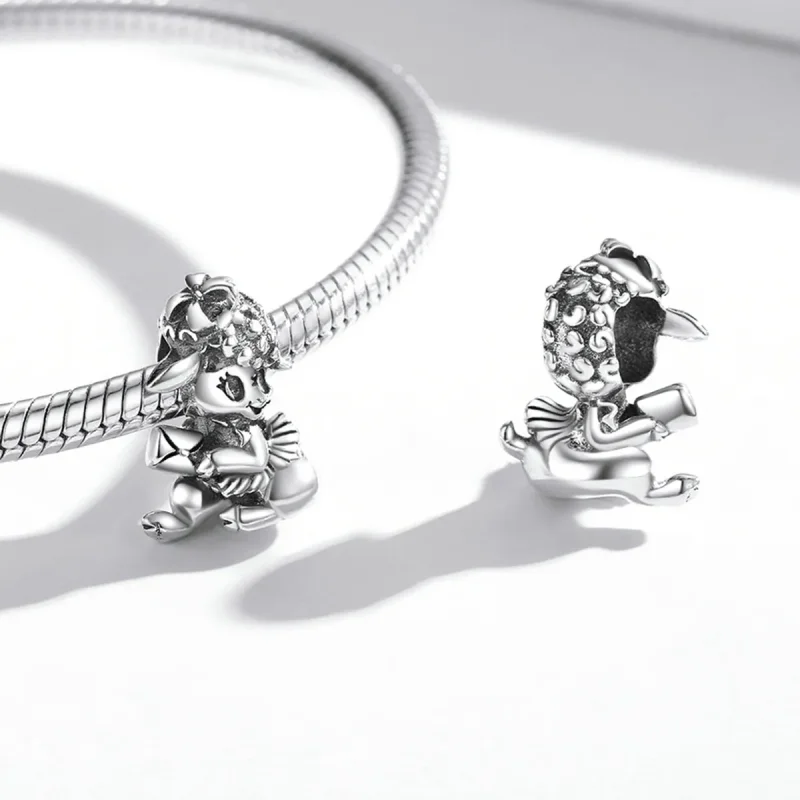 (kép) PANDORA típusú Nyugati stílusú kis juhok Charm - SCC2043 - Megtekintés 4