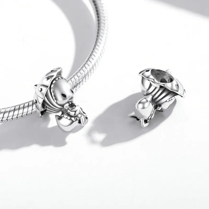 (kép) PANDORA típusú Nyugati stílusú kiskacsa Charm - SCC2044 - Megtekintés 4